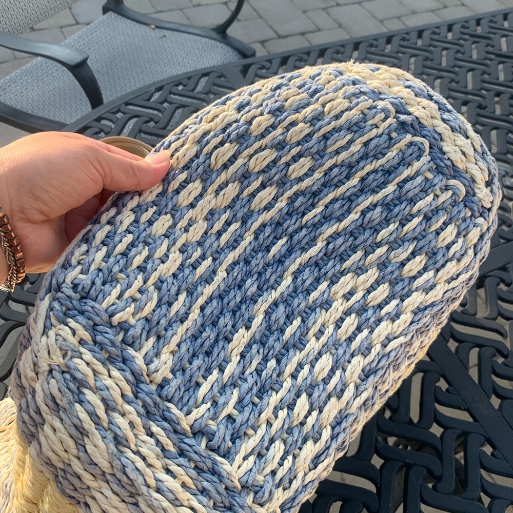 Universal Thread Beach Lined Tote Bag - image 5